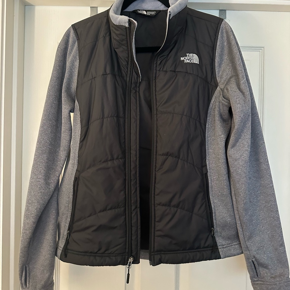 The North Face Women's Black and Gray Vest Jacket